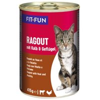 FIT+FUN Ragout Kalb & Geflügel 48x415 g von FIT+FUN