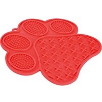 FIT+FUN Schleckmatte rot von FIT+FUN