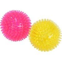 FIT+FUN Spielzeug Igelball pink oder gelb von FIT+FUN