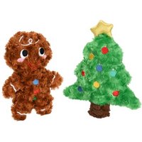 FIT+FUN Spielzeug Xmas Plüsch Rentier, Lebkuchen, Weihnachtsbaum von FIT+FUN