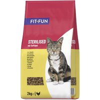 FIT+FUN Trockenfutter Katze Adult Sterilised mit Geflügel 2x2 kg FIT+FUN Trockenfutter Katze Adult Sterilised mit Geflügel 2x2 kg von FIT+FUN