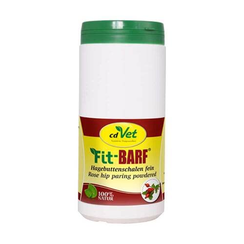 FIT-BARF Hagebuttenschalen fein Pulver f.Hunde 150 g von FIT-BARF