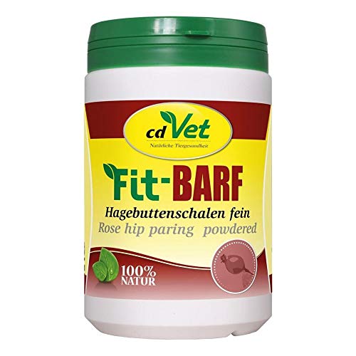 FIT-BARF Hagebuttenschalen fein Pulver f.Hunde 500 g von cdVet