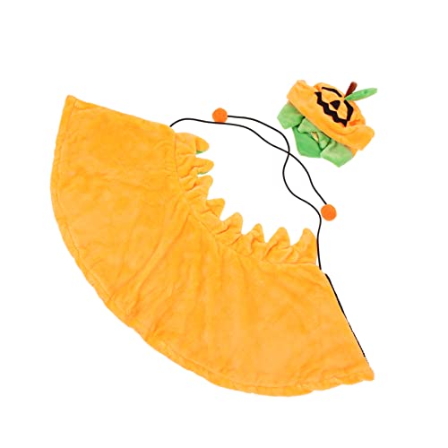 FIXOSHEE 1 Set Haustier Umhang Plüsch Haustier Umhang Halloween Party Haustier Kleidung Katzen Cosplay Kostü Hunde Halloween Kostüme Haustier Kostü Katze Weihnachts Outfit von FIXOSHEE