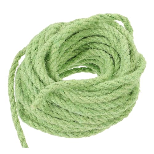 FIXOSHEE 10M Katzenspielzeug Sisalseil für DIY Katzenspielzeug und Kletterrahmen Umweltfreundliches Material Flexibles und Langlebiges Zubehör für Katzen und Kätzchen von FIXOSHEE