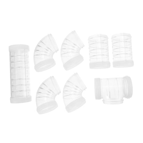 FIXOSHEE 1Satz Hamster Käfig Zubehör DIY Labyrinth Tunnel für Hamsterkäfige Erweiterbarer Verbindungsschlauch Material zu Installieren für Kleine Nager FIXOSHEE 1Satz Hamster Käfig Zubehör DIY Labyrinth Tunnel für Hamsterkäfige Erweiterbarer Verbindungsschlauch Material zu Installieren für Kleine Nager von FIXOSHEE