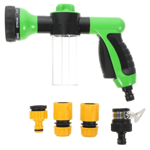 FIXOSHEE 1Satz Hundebad Waschsprüher Multifunktionales Sprühgerät für Gartenbewässerung und Haustierpflege Tragbarer Aufsatz für Gartenschlauch mit Anschlüssen und Einfache Installation von FIXOSHEE