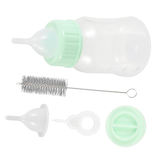 FIXOSHEE 1Satz Katzenmilchflasche Set Wiederverwendbare Fütterungsflasche für Kätzchen und Welpen Haustierflasche zu Reinigen und für Neugeborene FIXOSHEE 1Satz Katzenmilchflasche Set Wiederverwendbare Fütterungsflasche für Kätzchen und Welpen Haustierflasche zu Reinigen und für Neugeborene von FIXOSHEE