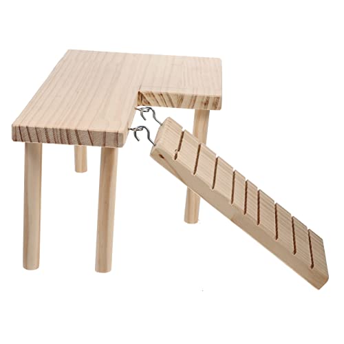 FIXOSHEE 1Satz Kletterspielzeug für Kleine Holzplattform für Hamster und Rennmäuse Sicheres und Unterhaltsames Käfigzubehör Bewegung und Perfektes FIXOSHEE 1Satz Kletterspielzeug für Kleine Holzplattform für Hamster und Rennmäuse Sicheres und Unterhaltsames Käfigzubehör Bewegung und Perfektes von FIXOSHEE