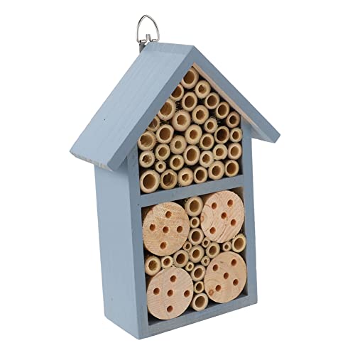 FIXOSHEE 1Stück Holz Insektenhaus für Garten Bienenhotel im Freien Insektennest mit Hängendem Haken Design für Dekorativen Gartenschmuck Nisthilfe für Insekten und Bienen FIXOSHEE 1Stück Holz Insektenhaus für Garten Bienenhotel im Freien Insektennest mit Hängendem Haken Design für Dekorativen Gartenschmuck Nisthilfe für Insekten und Bienen von FIXOSHEE