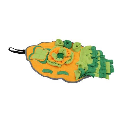 FIXOSHEE 1Stück Kleintier Futtermatte rutschfeste Slow Feed Trainingsunterlage für Hamster und Andere Haustiere Komfortable Fressmatte mit Lebensmittelechter von FIXOSHEE