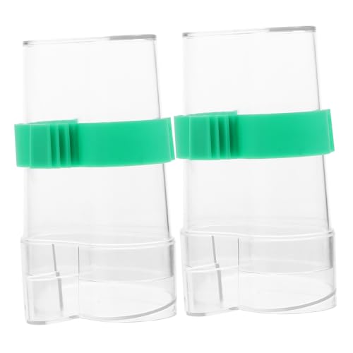FIXOSHEE 2 Stück Automatischer Wasserspender für Vögel Transparente Vogeltränke Geeignet für Käfige mit Abstand zwischen Stäben aus Langlebigem Auslaufsicher und Einfach zu Handhaben FIXOSHEE 2 Stück Automatischer Wasserspender für Vögel Transparente Vogeltränke Geeignet für Käfige mit Abstand zwischen Stäben aus Langlebigem Auslaufsicher und Einfach zu Handhaben von FIXOSHEE