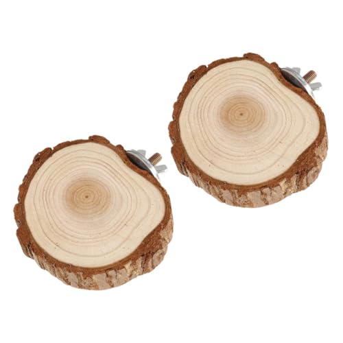 FIXOSHEE 2 Stück Holzplattformen für Papageien und Kleintiere Natürliche Sitzstangen und Sprungbretter Robustes Kauspielzeug für Vogelkäfige Langlebig und Vielseitig Einsetzbar FIXOSHEE 2 Stück Holzplattformen für Papageien und Kleintiere Natürliche Sitzstangen und Sprungbretter Robustes Kauspielzeug für Vogelkäfige Langlebig und Vielseitig Einsetzbar von FIXOSHEE