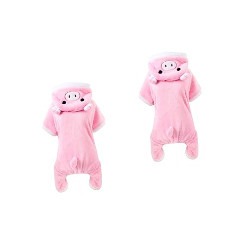FIXOSHEE 2 Stück Hundearzt Uniform Lustiges Haustierkostü Kleiner Hund Winterkleidung Halloween Haustierbedarf Hunde Haustier Warmer Mantel ädchen Welpen Kleidung Halloween von FIXOSHEE