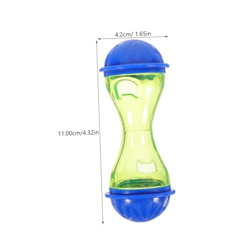 FIXOSHEE 2 Stück Interaktiver Leckerlispender für Kaninchen und Meerschweinchen Langlebiger Spielball mit Futterausgabe Langsames Füttern Fördert Gesunde Aktivität und Beschäftigung von FIXOSHEE
