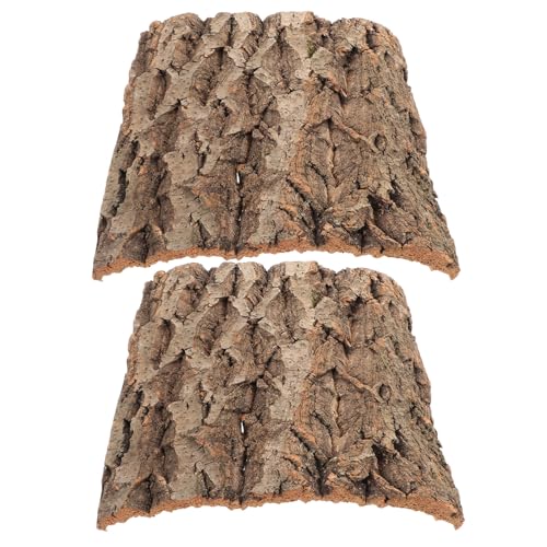 FIXOSHEE 2 Stück Korkrinde Hintergrundplatten Weiche Korkrinde Klettermatte Terrarien Dekoration für Reptilien Aquarium Rückwand für Geckos Bartagamen Schildkröten Schlangen FIXOSHEE 2 Stück Korkrinde Hintergrundplatten Weiche Korkrinde Klettermatte Terrarien Dekoration für Reptilien Aquarium Rückwand für Geckos Bartagamen Schildkröten Schlangen von FIXOSHEE
