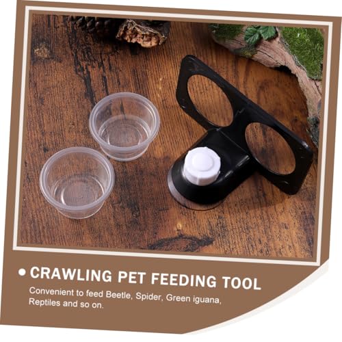 FIXOSHEE 2 Stück Reptilien Futternapf mit Saugnapf Anti Flucht Futterbehälter für Terrarien aus Leichtem Langlebigem Material Geeignet für Glas Acrylboxen Kratzfrei und Praktisch für FIXOSHEE 2 Stück Reptilien Futternapf mit Saugnapf Anti Flucht Futterbehälter für Terrarien aus Leichtem Langlebigem Material Geeignet für Glas Acrylboxen Kratzfrei und Praktisch für von FIXOSHEE