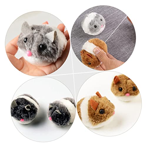 FIXOSHEE 2 Stück Teiliges Katzenspielzeug mit Quietscher und Vibration Plüsch mäuse in Verschiedenen Designs Interaktives zur Beschäftigung Neugier für Katzen und Kätzchen FIXOSHEE 2 Stück Teiliges Katzenspielzeug mit Quietscher und Vibration Plüsch mäuse in Verschiedenen Designs Interaktives zur Beschäftigung Neugier für Katzen und Kätzchen von FIXOSHEE