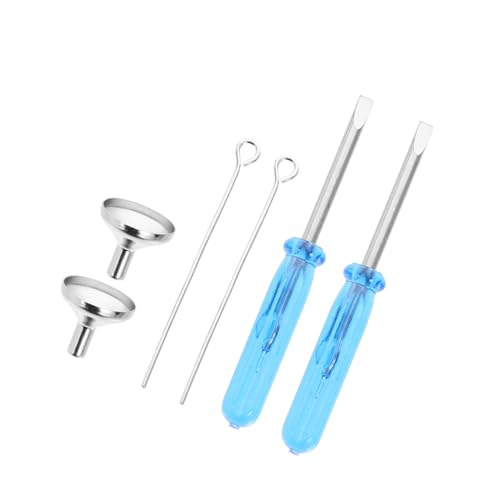 FIXOSHEE 2Sätze Mini Urnentrichter Set aus Teilig Befüllen von Schmuckanhängern und Füllstab und Schraubenzieher Benutzerfreundlich FIXOSHEE 2Sätze Mini Urnentrichter Set aus Teilig Befüllen von Schmuckanhängern und Füllstab und Schraubenzieher Benutzerfreundlich von FIXOSHEE