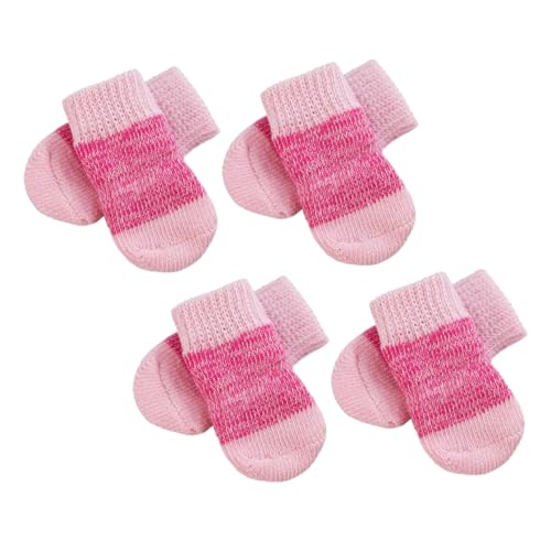 FIXOSHEE 2Sätze rutschfeste Hundesocken für Kleine bis Große Elastische Haustiersocken mit Karikaturmuster Bequem und Schützend für Drinnen und Draußen FIXOSHEE 2Sätze rutschfeste Hundesocken für Kleine bis Große Elastische Haustiersocken mit Karikaturmuster Bequem und Schützend für Drinnen und Draußen von FIXOSHEE
