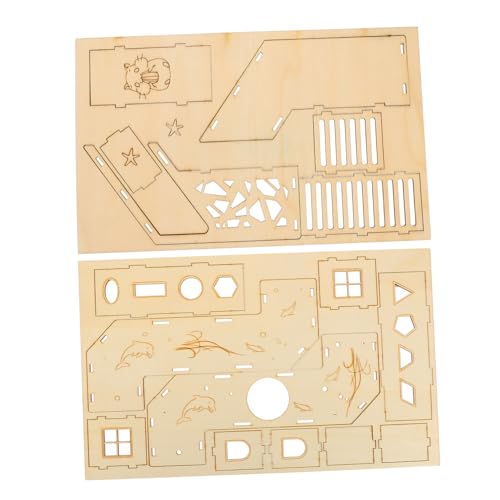 FIXOSHEE 2Stücke Hamster Interaktive Spielzeuge für Hamster Mäuse und Kleintiere mit Versteckhaus und Tunnel für Bewegung und Stressabbau von FIXOSHEE