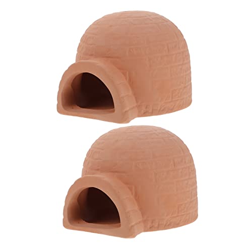 FIXOSHEE 2Stücke Keramische Aquarium für Zierfische und Garnelen Kreative Versteck und Zuchtstätte Teiliges für Stressfreies und Ablaichen Aquarien FIXOSHEE 2Stücke Keramische Aquarium für Zierfische und Garnelen Kreative Versteck und Zuchtstätte Teiliges für Stressfreies und Ablaichen Aquarien von FIXOSHEE