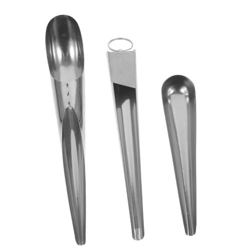 FIXOSHEE 3 Stück Teiliges Edelstahl Futterscoop für Tauben und Geflügel Robuste Futterlöffel in Verschiedenen Langlebig und Rostfrei für Vogelkäfige und Geflügelfütterung FIXOSHEE 3 Stück Teiliges Edelstahl Futterscoop für Tauben und Geflügel Robuste Futterlöffel in Verschiedenen Langlebig und Rostfrei für Vogelkäfige und Geflügelfütterung von FIXOSHEE
