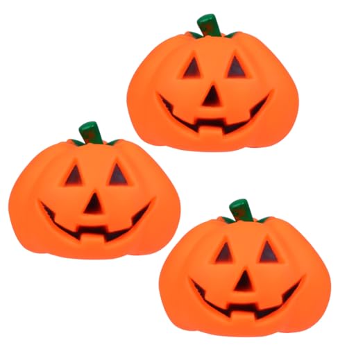 FIXOSHEE 3 Stück Teiliges Halloween Kürbis Quietschball Robustes Geruchloses Kauspielzeug aus Hochwertigem Kunststoff Interaktives Sound für Haustiertraining und Welpenbeschäftigung FIXOSHEE 3 Stück Teiliges Halloween Kürbis Quietschball Robustes Geruchloses Kauspielzeug aus Hochwertigem Kunststoff Interaktives Sound für Haustiertraining und Welpenbeschäftigung von FIXOSHEE