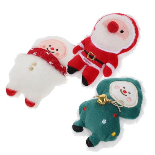 FIXOSHEE 3 Stück Weihnachtspüdespielzeugset Für Katzen Weihnachten Weihnachtskatzenspielzeug Katzenurlaubsspielzeug Lecken Für Katzen Katze Katzenminze Drinnen Plüsch FIXOSHEE 3 Stück Weihnachtspüdespielzeugset Für Katzen Weihnachten Weihnachtskatzenspielzeug Katzenurlaubsspielzeug Lecken Für Katzen Katze Katzenminze Drinnen Plüsch von FIXOSHEE