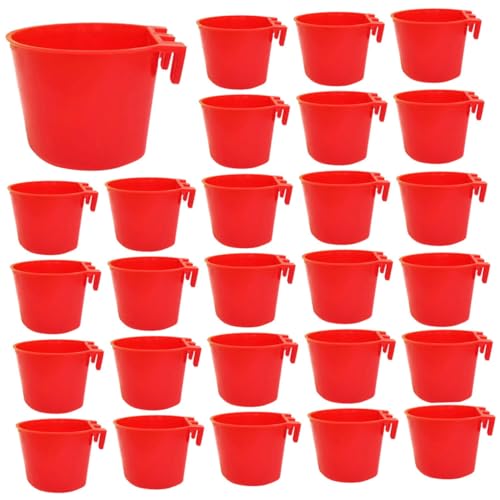 FIXOSHEE 30 Stück Teiliges Vogelkäfig futterschalen Hängende Futternäpfe für Vögel Kaninchen und Kleine Tiere Bpa frei Leicht zu Reinigen Geeignet für Futter und Wasser mit Integriertem FIXOSHEE 30 Stück Teiliges Vogelkäfig futterschalen Hängende Futternäpfe für Vögel Kaninchen und Kleine Tiere Bpa frei Leicht zu Reinigen Geeignet für Futter und Wasser mit Integriertem von FIXOSHEE