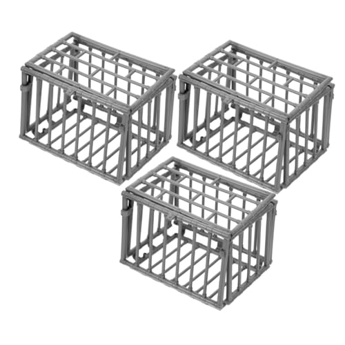 FIXOSHEE 3Stücke DIY Käfig Kleines Käfigornament für Actionfiguren und Puppenhaus zur Aufbewahrung und Präsentation von Fördert Kreativität und Basteln FIXOSHEE 3Stücke DIY Käfig Kleines Käfigornament für Actionfiguren und Puppenhaus zur Aufbewahrung und Präsentation von Fördert Kreativität und Basteln von FIXOSHEE