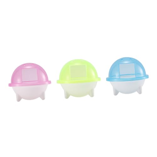 FIXOSHEE 3Stücke Haustier Badebecken für Hamster Transparente Sandbad Container mit Abnehmbarer Abdeckung für Kleine Komfortabel Reinigen für Hamster Mäuse FIXOSHEE 3Stücke Haustier Badebecken für Hamster Transparente Sandbad Container mit Abnehmbarer Abdeckung für Kleine Komfortabel Reinigen für Hamster Mäuse von FIXOSHEE