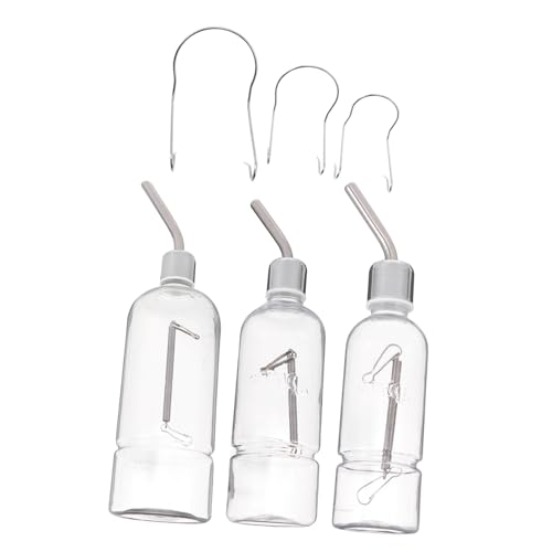 FIXOSHEE 3Stücke Haustierwasserflasche mit Automatischem Wassereinzug für Hamster und Kleine Transparent zu Bedienen FIXOSHEE 3Stücke Haustierwasserflasche mit Automatischem Wassereinzug für Hamster und Kleine Transparent zu Bedienen von FIXOSHEE