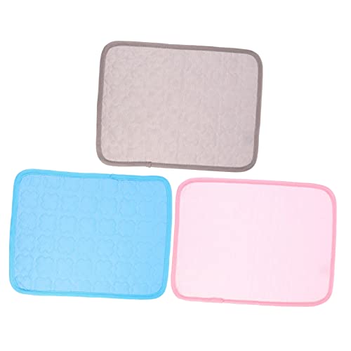 FIXOSHEE 3Stücke Teiliges Kühlmatte für Kleintiere Waschbare Hamstermatte und Guinea Pig Matte für Kratzfest und für Chinchillas FIXOSHEE 3Stücke Teiliges Kühlmatte für Kleintiere Waschbare Hamstermatte und Guinea Pig Matte für Kratzfest und für Chinchillas von FIXOSHEE