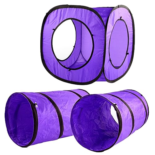 FIXOSHEE 3stücke Faltbarer Katzentunnel Spiel-Set Mit Interaktivem Spielzeug Für Katzen Set Aus Katröhren Für Stundenlangen Spielspaß Für Verschiedene Katzen Platzsparend Und Robust FIXOSHEE 3stücke Faltbarer Katzentunnel Spiel-Set Mit Interaktivem Spielzeug Für Katzen Set Aus Katröhren Für Stundenlangen Spielspaß Für Verschiedene Katzen Platzsparend Und Robust von FIXOSHEE