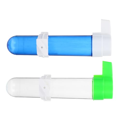 FIXOSHEE 4 Stück Automatischer Vogeltränke aus Hochwertigem Kunststoff Stabile Parrot Drinking Bottle für Wellensittiche Kanarienvögel und Kleine Vögel Einfache Installation Transparenter FIXOSHEE 4 Stück Automatischer Vogeltränke aus Hochwertigem Kunststoff Stabile Parrot Drinking Bottle für Wellensittiche Kanarienvögel und Kleine Vögel Einfache Installation Transparenter von FIXOSHEE
