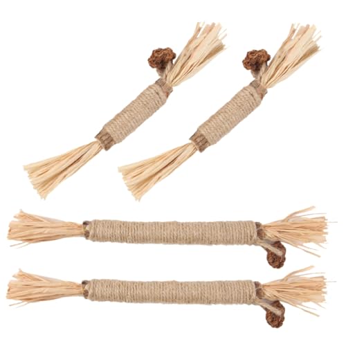 FIXOSHEE 4 Stück Teiliges Katzenspielzeug aus Holz Natürlicher Kauspielzeug Katzenteaser zur Zahnreinigung Interaktives Zubehör für Katzen Stressabbauend und Langlebig Geeignet für FIXOSHEE 4 Stück Teiliges Katzenspielzeug aus Holz Natürlicher Kauspielzeug Katzenteaser zur Zahnreinigung Interaktives Zubehör für Katzen Stressabbauend und Langlebig Geeignet für von FIXOSHEE