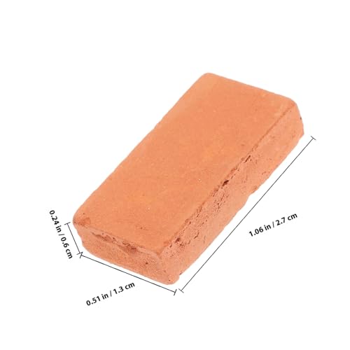 FIXOSHEE 40 Stück Teiliges Miniatur Ziegelsteine Terrarium Bausteine Detailgetreue Miniaturziegel mit Natürlicher Optik Einfach zu Reinigen Montieren Vielseitig für Puppenhaus Garten und FIXOSHEE 40 Stück Teiliges Miniatur Ziegelsteine Terrarium Bausteine Detailgetreue Miniaturziegel mit Natürlicher Optik Einfach zu Reinigen Montieren Vielseitig für Puppenhaus Garten und von FIXOSHEE