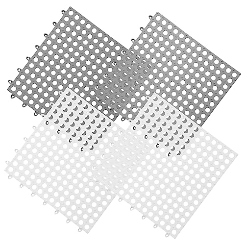 FIXOSHEE 4Stücke Kaninchenmatten für Käfige rutschfeste Fußpolster aus Langlebigem Material für Meerschweinchen und Kleintiere Schneidbar und Sicher für Käfigs FIXOSHEE 4Stücke Kaninchenmatten für Käfige rutschfeste Fußpolster aus Langlebigem Material für Meerschweinchen und Kleintiere Schneidbar und Sicher für Käfigs von FIXOSHEE