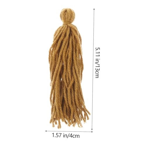 FIXOSHEE 5 Stück Laichmopp für Aquarium Schwimmender Fischzucht Mopp Sicheres Eiablageversteck für Angelfische und Andere Aquarienfische Weiche Braune Fasern Geeignet für Fischzucht und von FIXOSHEE