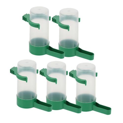 FIXOSHEE 5Stücke Automatischer Vogelwasserspender für Käfige Kleiner Zuverlässiger Wasserspender für Papageien und Andere für Kontinuierliche Wasserversorgung FIXOSHEE 5Stücke Automatischer Vogelwasserspender für Käfige Kleiner Zuverlässiger Wasserspender für Papageien und Andere für Kontinuierliche Wasserversorgung von FIXOSHEE