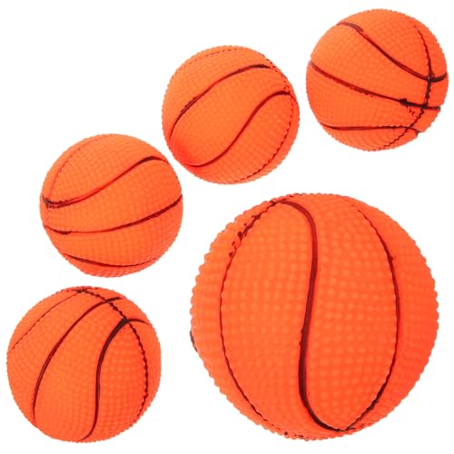 FIXOSHEE 5Stücke Interaktive Basketballspielzeuge Quietschende Hundespielzeuge aus Unzerstörbare Spielzeuge für Welpen Haustier zur Beschäftigung und Zahnreinigung FIXOSHEE 5Stücke Interaktive Basketballspielzeuge Quietschende Hundespielzeuge aus Unzerstörbare Spielzeuge für Welpen Haustier zur Beschäftigung und Zahnreinigung von FIXOSHEE
