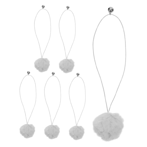 FIXOSHEE 6 Stück Katzenspielzeug Ersatzbälle mit Glocke Langlebig und Interaktive Hängespielzeuge für Katzenbäume Geeignet für Wohnungskatzen und Kätzchen von FIXOSHEE