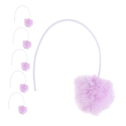 FIXOSHEE 6pcs Selbsthänge Hänge Katze Bell Weiches Plüsch Interaktives Katzenspielzeug Für Innenkatzen Kätzchen, Die Purple Jagen Und Spielen FIXOSHEE 6pcs Selbsthänge Hänge Katze Bell Weiches Plüsch Interaktives Katzenspielzeug Für Innenkatzen Kätzchen, Die Purple Jagen Und Spielen von FIXOSHEE