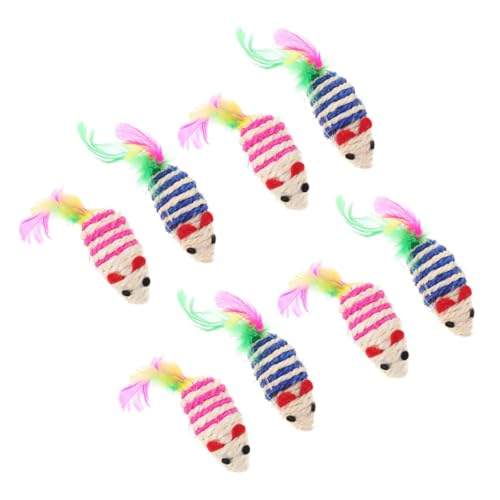 FIXOSHEE 8 Stück Interaktives Katzenspielzeug Teiliges Selbstbeschäftigungsspielzeug für Kätzchen Fördert Bewegung und Gesundheit für Katzenminze Fans FIXOSHEE 8 Stück Interaktives Katzenspielzeug Teiliges Selbstbeschäftigungsspielzeug für Kätzchen Fördert Bewegung und Gesundheit für Katzenminze Fans von FIXOSHEE