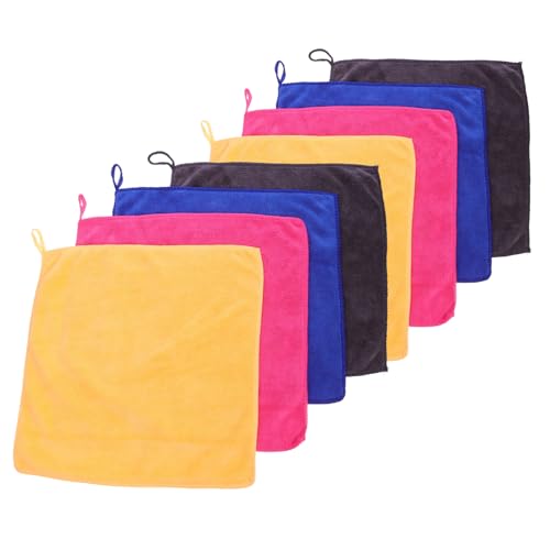 FIXOSHEE 8 Stück Teiliges Meerschweinchen Decken Waschbare Dicke Schlafmatten für Kleintiere Weiche Atmungsaktive Haustierdecken Blau und Orange für Hamster und Nager von FIXOSHEE