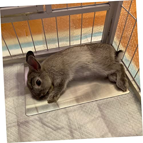 FIXOSHEE Aluminium Kühlplatte für Haustiere Leichtes Langlebiges Sommer Kühlboard für Hund Katze Kaninchen Hamster Schnelle Wärmeableitung Wiederverwendbar Einfache von FIXOSHEE