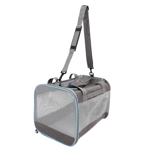 FIXOSHEE Atmungsaktive Katzentragetasche für Kleine Haustiere Reisetasche mit Bequemem und Mesh Design für Reisen und Ausflüge mit Katzen und Kleinen Hunden FIXOSHEE Atmungsaktive Katzentragetasche für Kleine Haustiere Reisetasche mit Bequemem und Mesh Design für Reisen und Ausflüge mit Katzen und Kleinen Hunden von FIXOSHEE