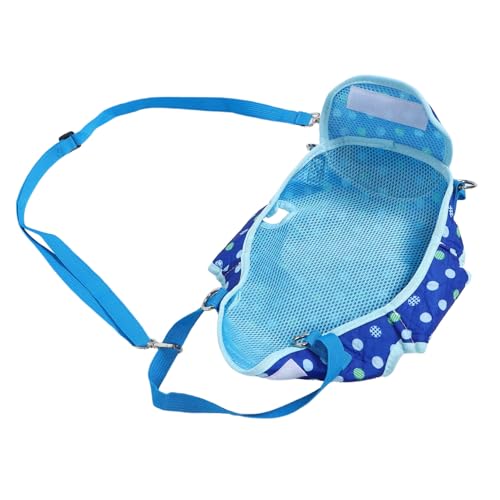 FIXOSHEE Atmungsaktive Kleine Haustier Tragetasche für Reisen Verstellbarer Umhänge Schultergurt Geeignet für Hunde und Katzen bis Komfortabler Mesh tragebeutel für Outdoor spaziergänge von FIXOSHEE