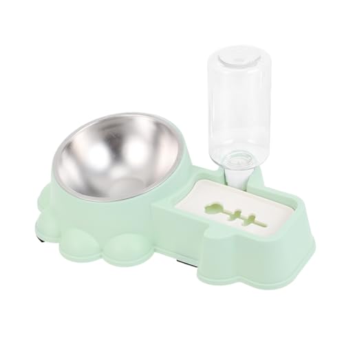 FIXOSHEE Automatischer Haustier Futternapf Edelstahl Futterspender und Wasserspender Grün Bpa frei Robust Leicht zu Reinigen für Hunde und Katzen Zuhause FIXOSHEE Automatischer Haustier Futternapf Edelstahl Futterspender und Wasserspender Grün Bpa frei Robust Leicht zu Reinigen für Hunde und Katzen Zuhause von FIXOSHEE